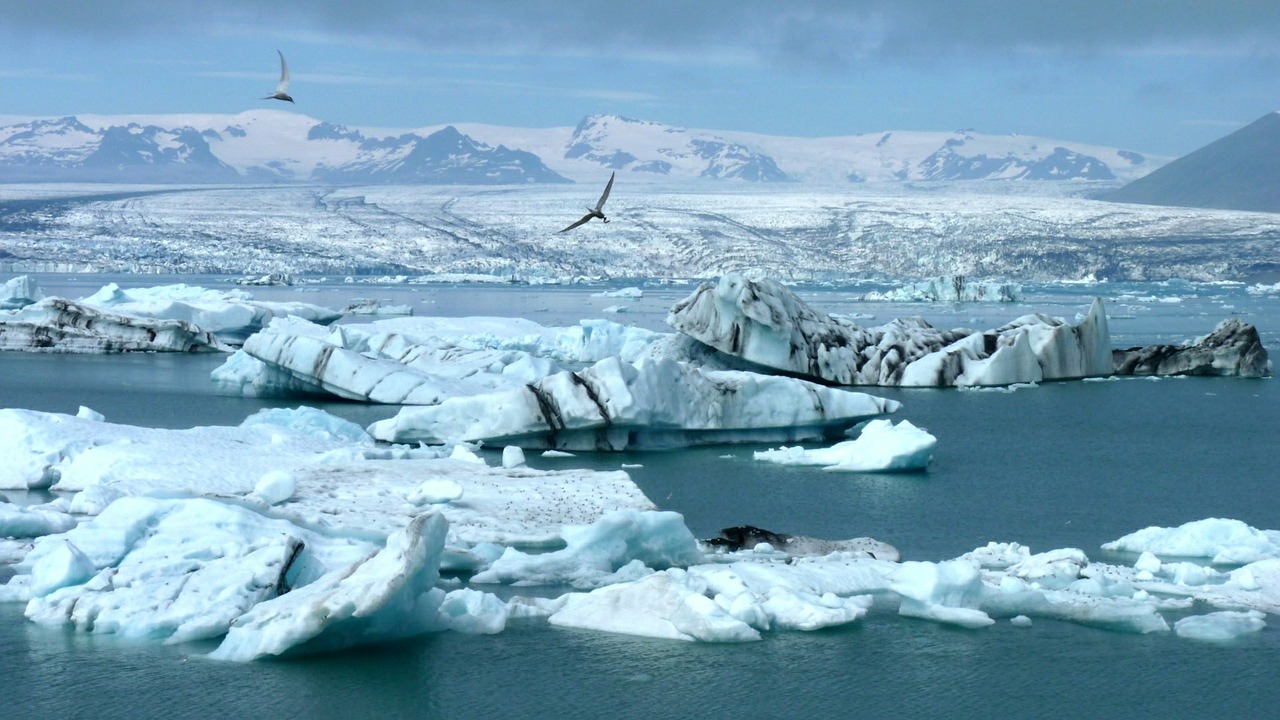 Ledkalnis, Iceland, Ledynas, Arktinė, Nemokamos Nuotraukos,  Nemokama Licenzija
