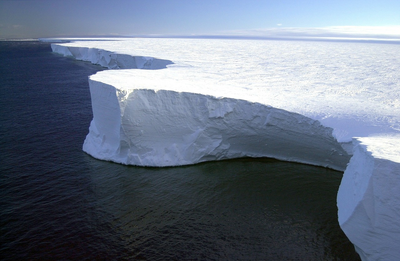 Ledkalnis, Antarctica, Kraštovaizdis, Jūra, Vandenynas, Vanduo, Žiema, Sniegas, Ledas, Užšaldymas