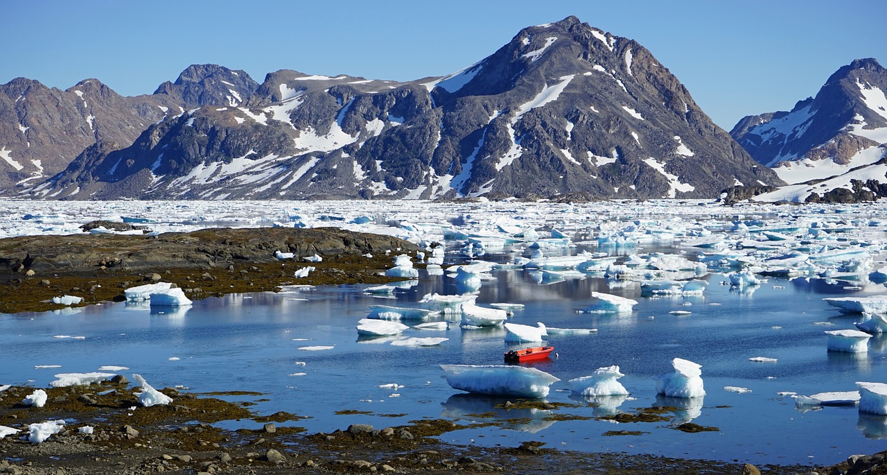 Ledkalniai, Fjordas, Grenlandija, Arktinė, Ledas, Nemokamos Nuotraukos,  Nemokama Licenzija