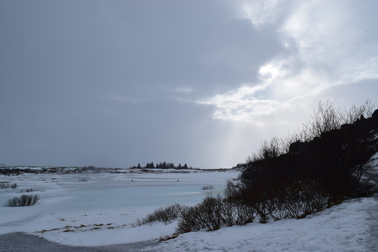 Iceland, Sniegas, Kraštovaizdis, Saulės Spinduliavimas, Debesys, Nemokamos Nuotraukos,  Nemokama Licenzija