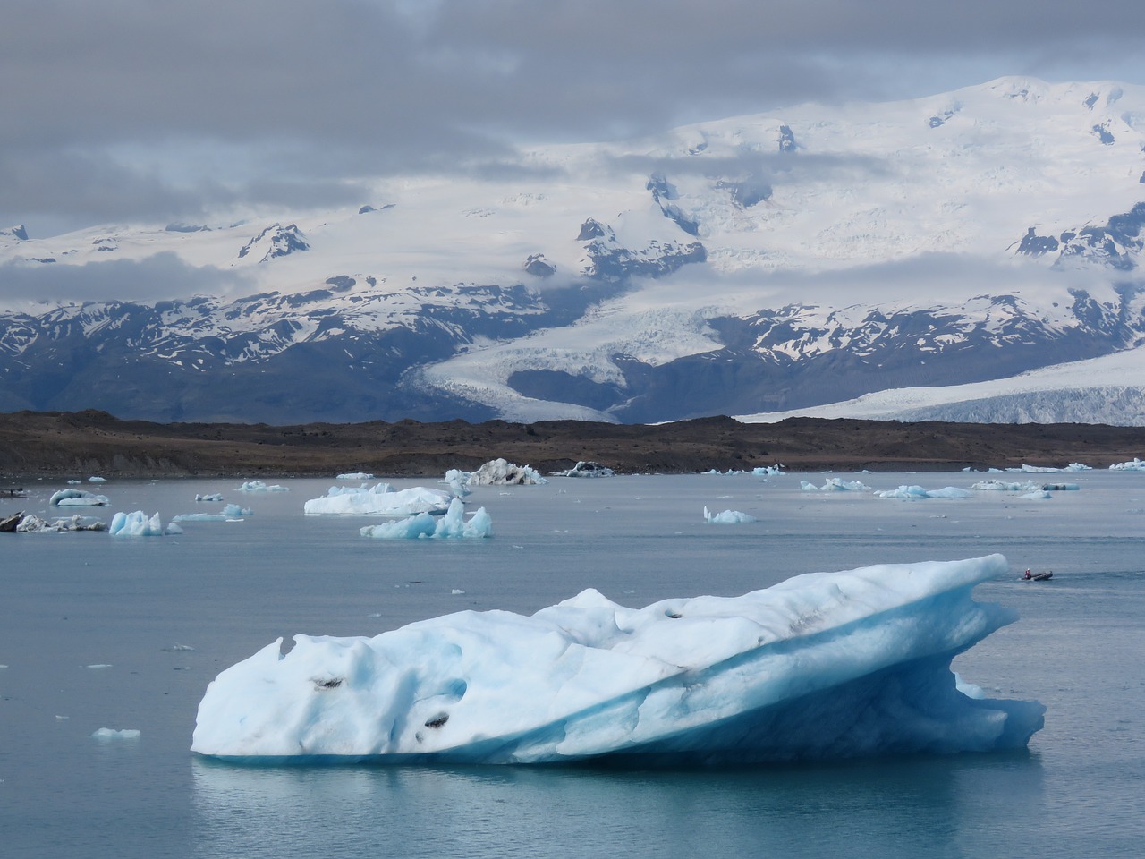 Iceland, Ledyno Lagūnas, Vatnajökull, Jögurssalon, Ledkalniai, Ledinis Ežeras, Nemokamos Nuotraukos,  Nemokama Licenzija