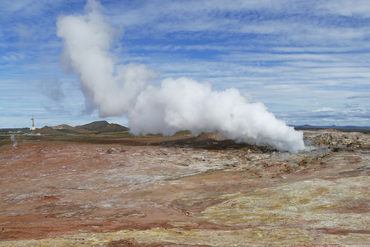 Iceland, Šaltinis, Spa, Vulkaninis, Gamta, Geizeris, Karštas, Vulkanizmas, Šaltiniai Karšto, Kraštovaizdis