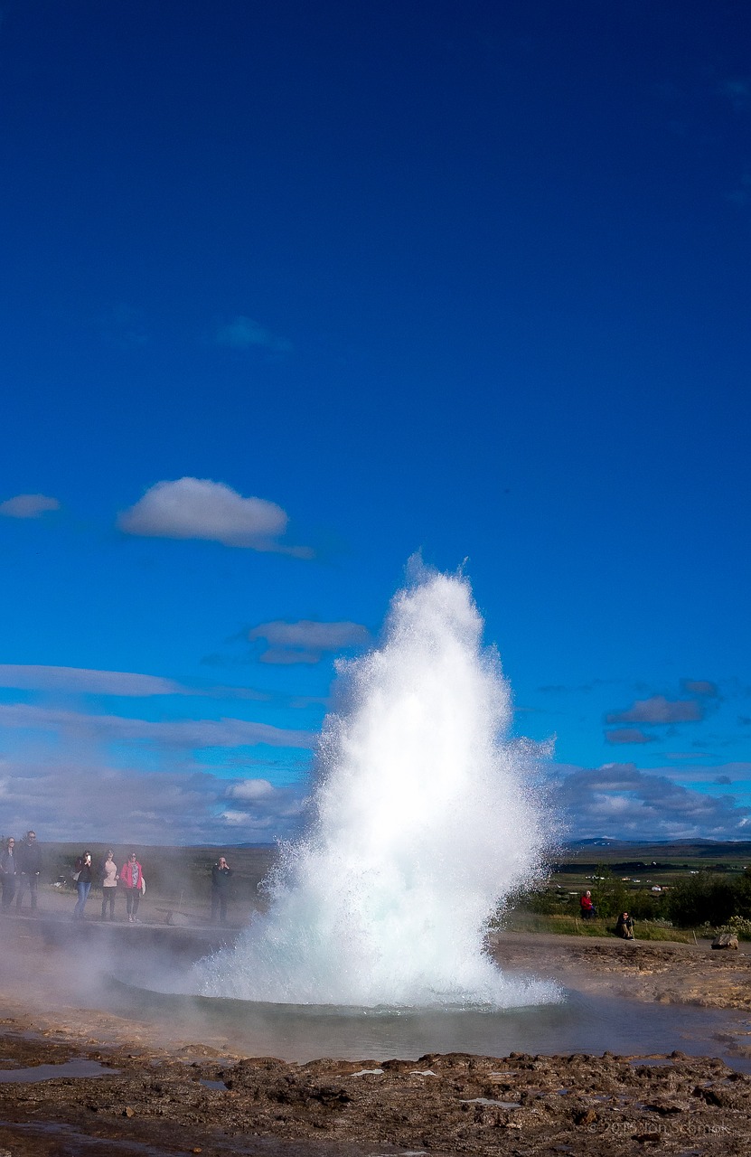 Iceland, Geizeris, Strokkur, Išsiveržimas, Vanduo, Gamta, Geizeris, Nemokamos Nuotraukos,  Nemokama Licenzija