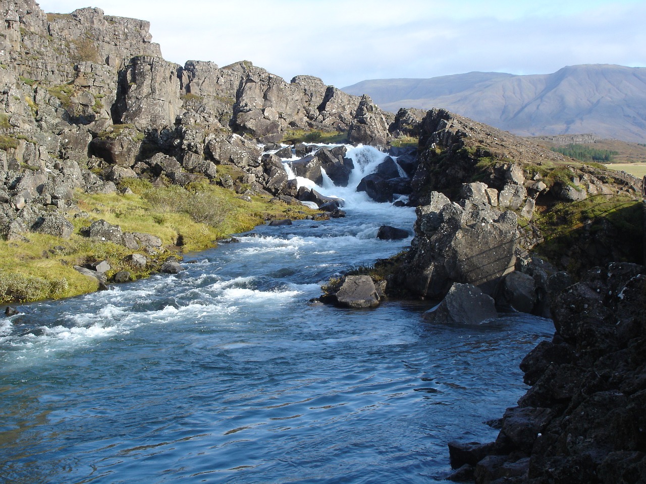 Iceland, Vanduo, Mėlynas, Gamta, Kraštovaizdis, Upė, Nemokamos Nuotraukos,  Nemokama Licenzija