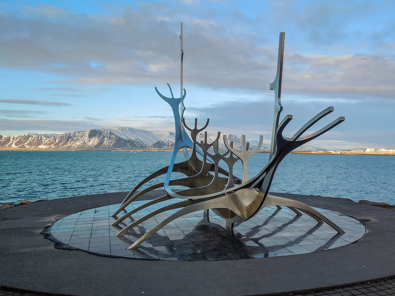Iceland, Saulės Voyager, Reikjavikas, Paminklas, Skulptūra, Viking, Laivas, Orientyras, Nemokamos Nuotraukos,  Nemokama Licenzija