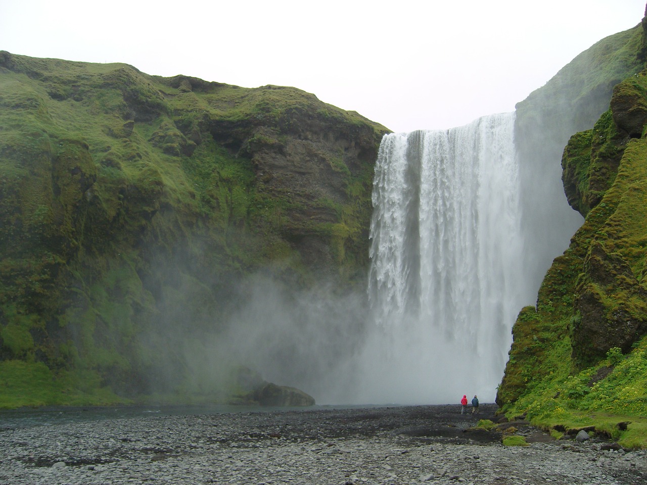 Iceland, Krioklys, Kraštovaizdis, Gamta, Milžiniškas, Įspūdingas, Gamtos Jėga, Vanduo, Purkšti, Nemokamos Nuotraukos
