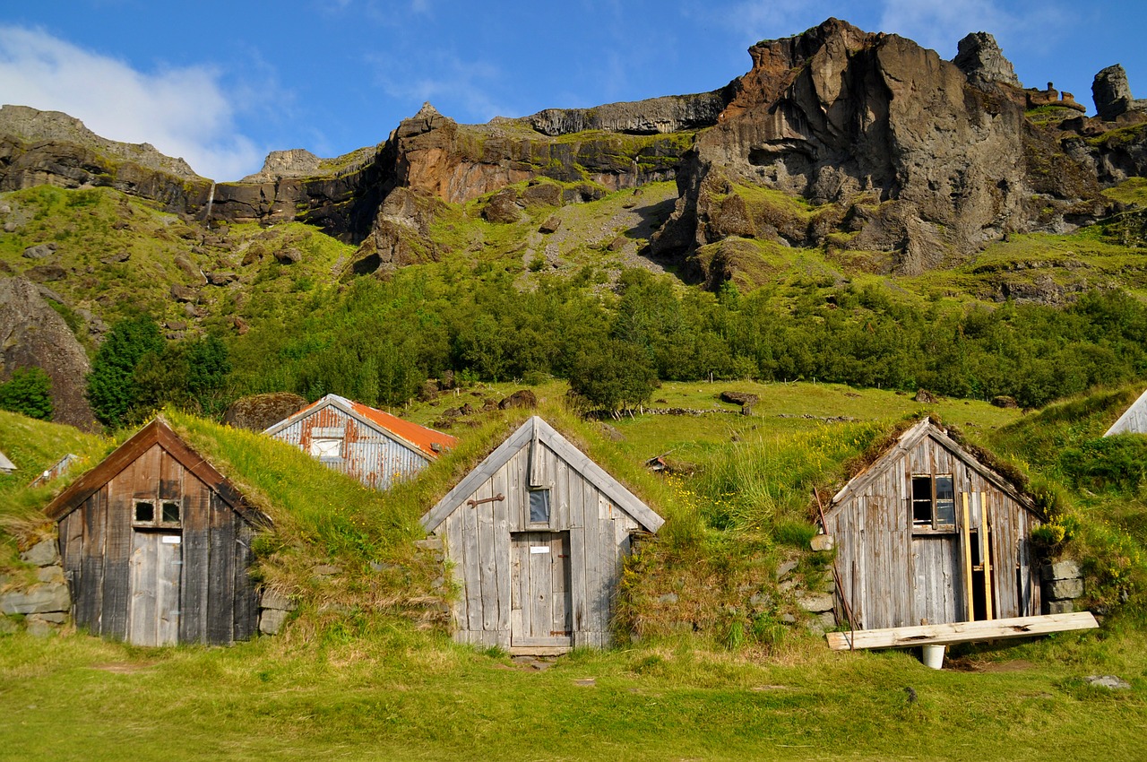 Iceland, Gamme, Namai, Pastatas, Nemokamos Nuotraukos,  Nemokama Licenzija