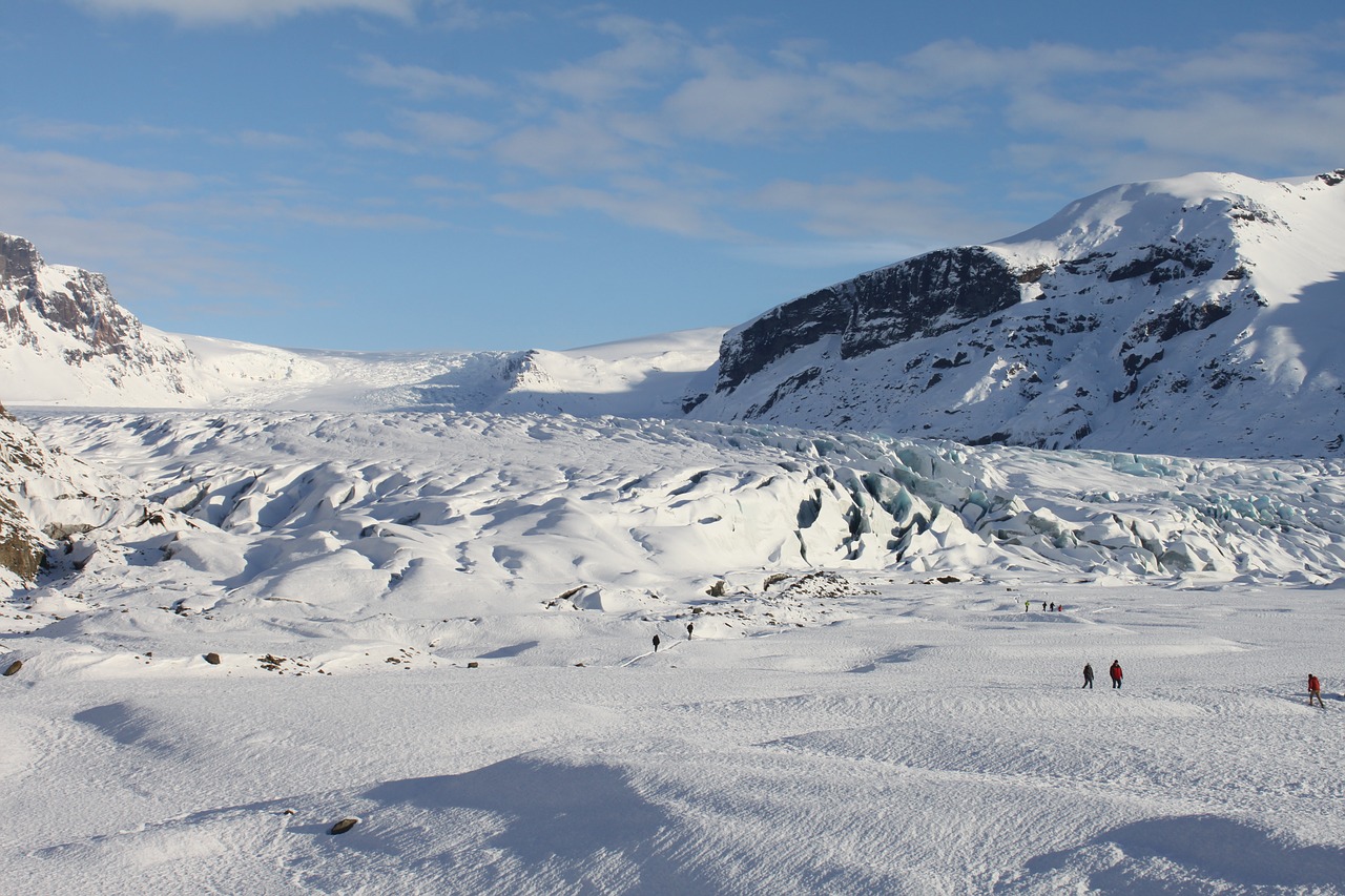 Iceland, Žiema, Sniegas, Ledynas, Nemokamos Nuotraukos,  Nemokama Licenzija