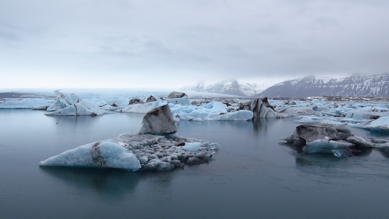 Iceland, Ledyno Lagūnas, Jökulsarlon, Nemokamos Nuotraukos,  Nemokama Licenzija