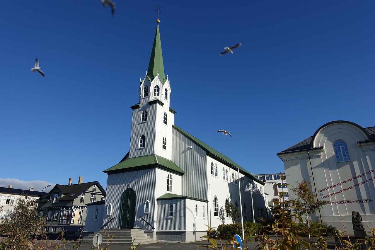 Iceland, Bažnyčia, Reikjavikas, Nemokamos Nuotraukos,  Nemokama Licenzija