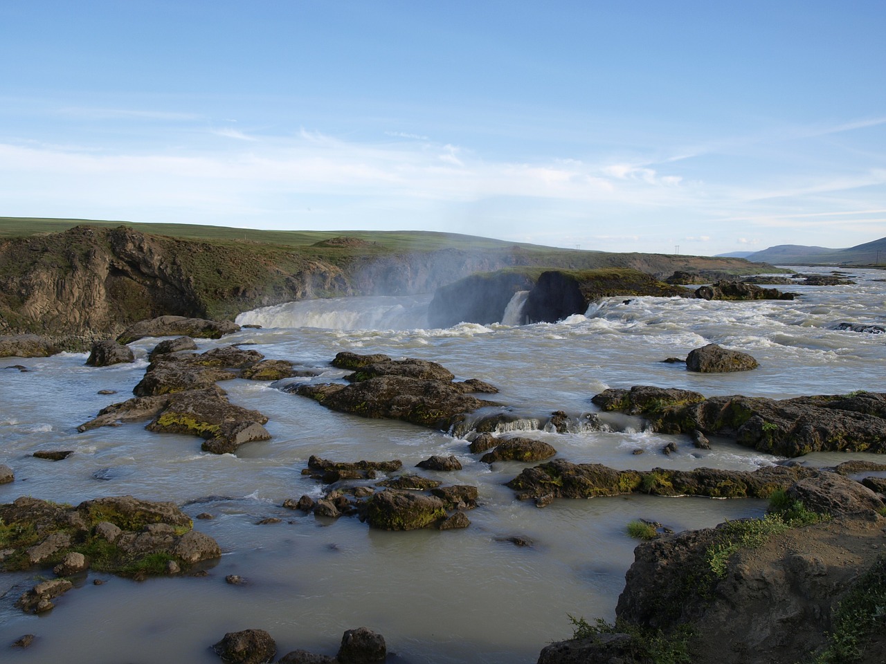 Iceland, Kraštovaizdžio Vanduo, Upė, Krioklys, Nemokamos Nuotraukos,  Nemokama Licenzija