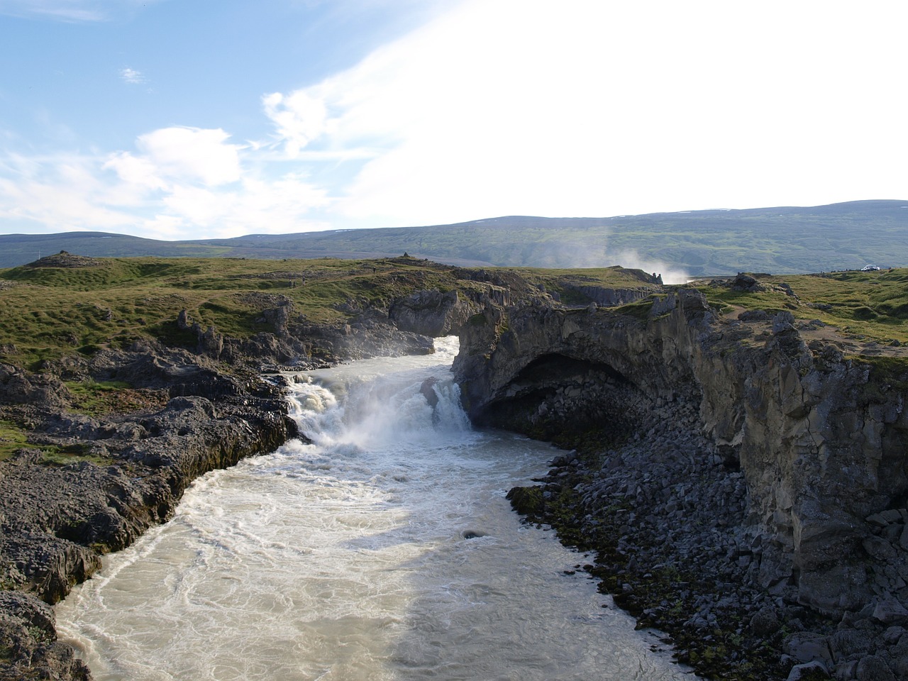Iceland, Kraštovaizdžio Vanduo, Upė, Nemokamos Nuotraukos,  Nemokama Licenzija