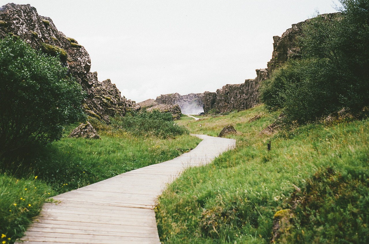 Iceland, Tektoninės Plokštės, Gamta, Kraštovaizdis, Rokas, Tektoninis, Thingvellir, Natūralus, Skandinavija, Geologija