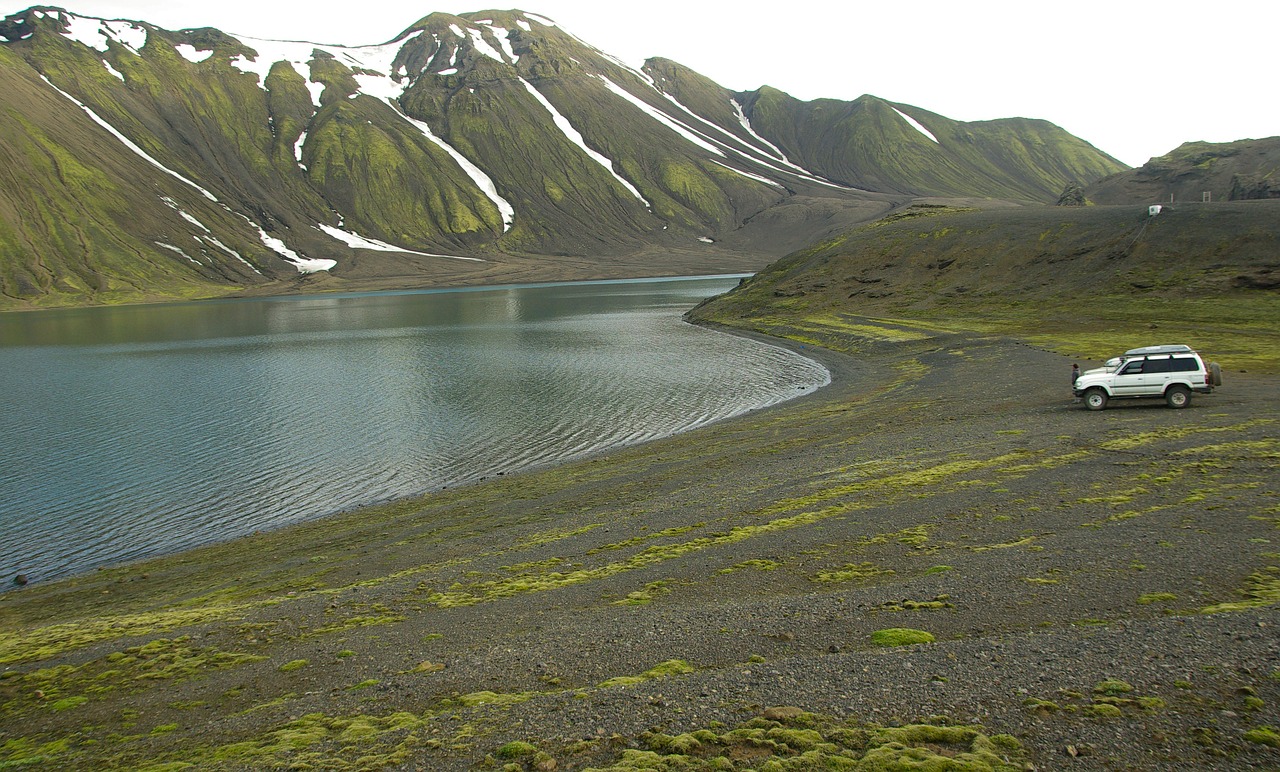 Iceland, Ežeras, Ledynas, 4X4, Nemokamos Nuotraukos,  Nemokama Licenzija
