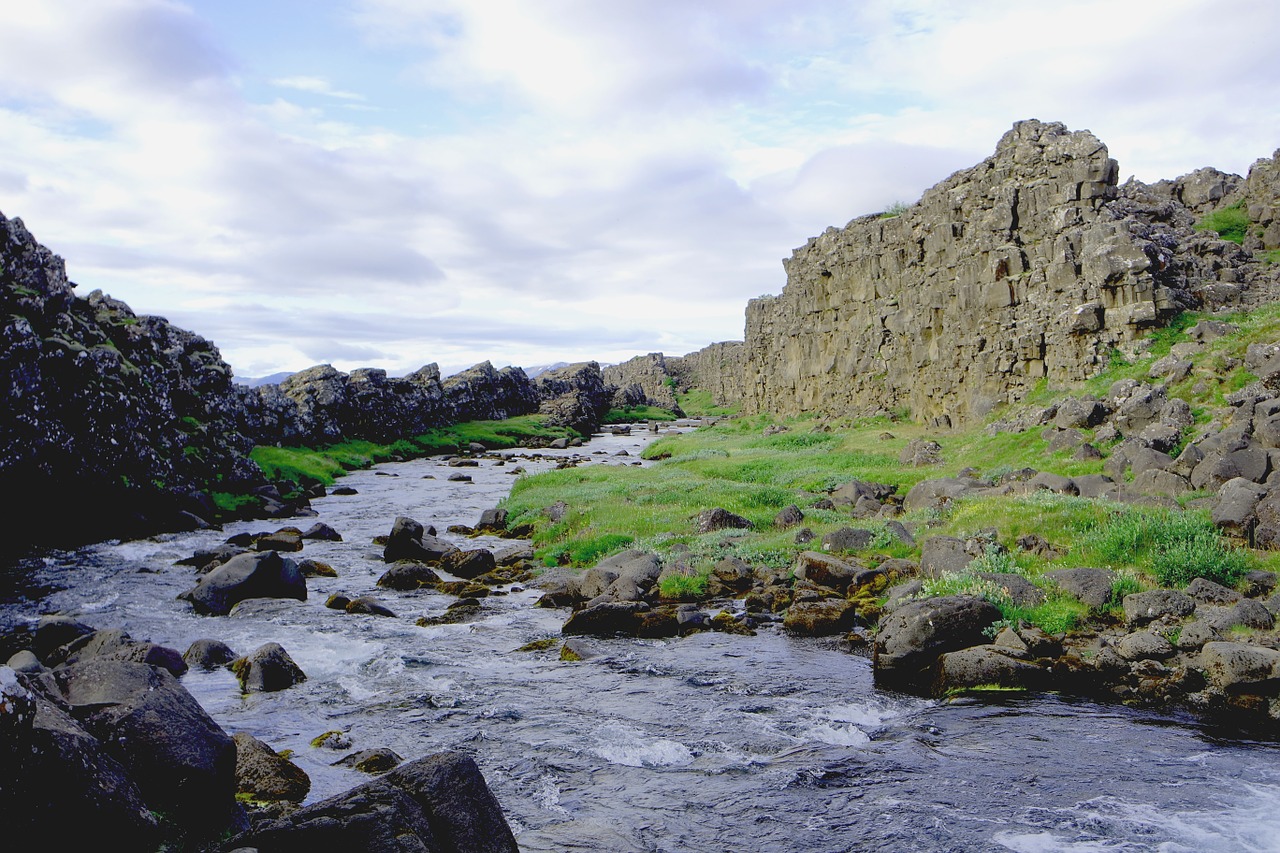 Öxarárfoss, Iceland, Gamta, Kraštovaizdis, Kaskados, Krioklys, Nemokamos Nuotraukos,  Nemokama Licenzija