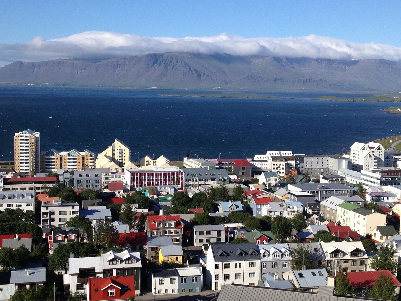 Iceland, Reikjavikas, Kelionė, Turizmas, Vaizdas, Kelionės Tikslas, Icelandic, Dangus, Šaltas, Vaizdingas