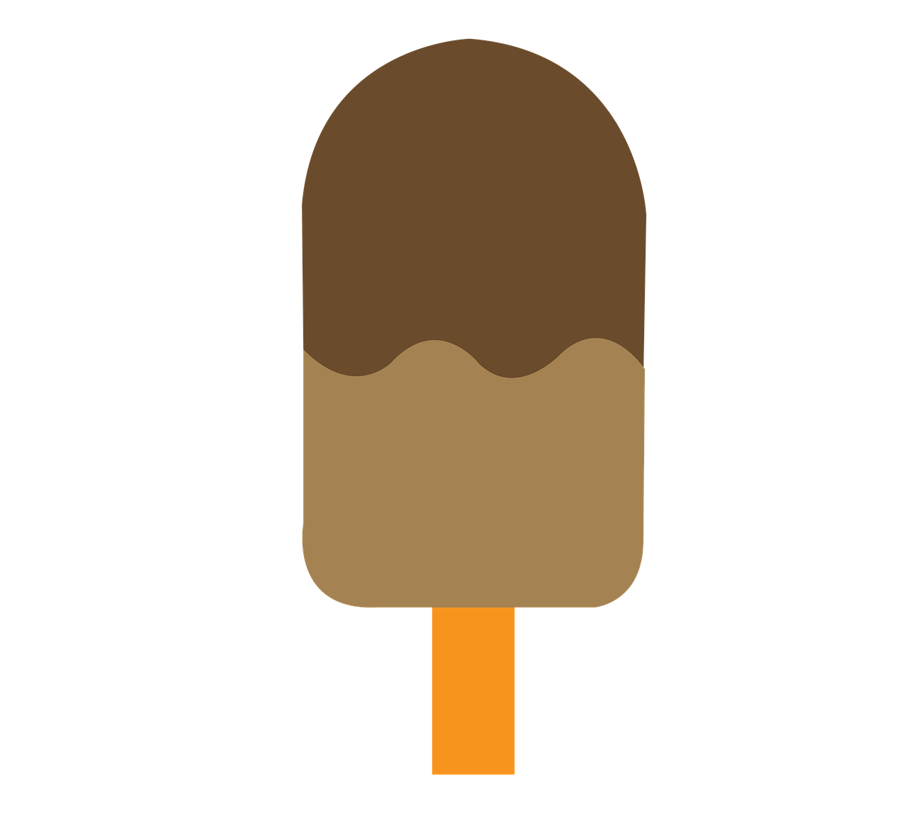 Icepop, Popsicle, Choco, Šokoladas, Pop, Maistas, Saldus, Ledas, Šaltas, Desertas