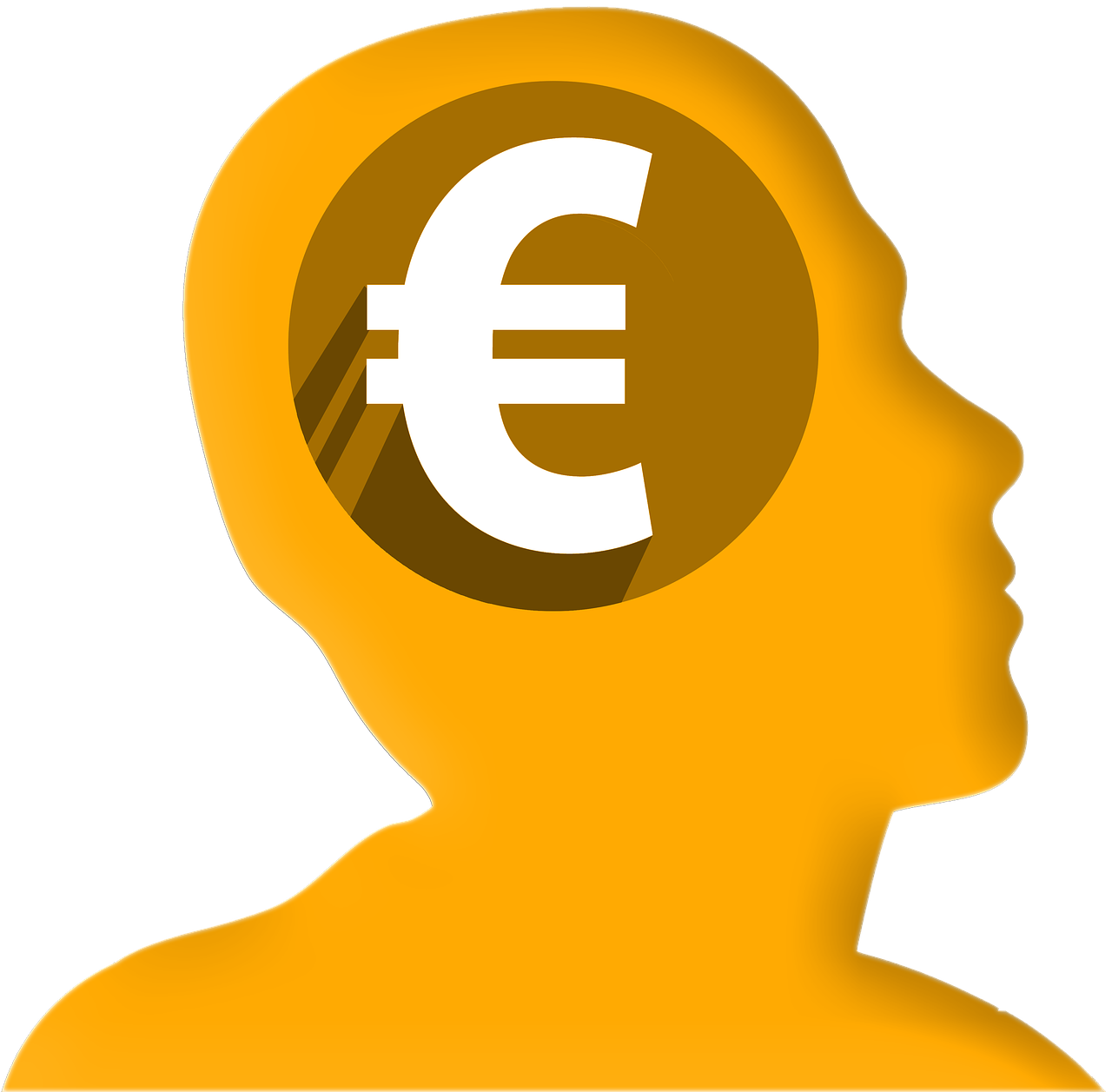 Piktograma, Galva, Profilis, Euras, Pinigai, Valiuta, Internetas, Pristatymas, Interneto Svetainė, Logotipas