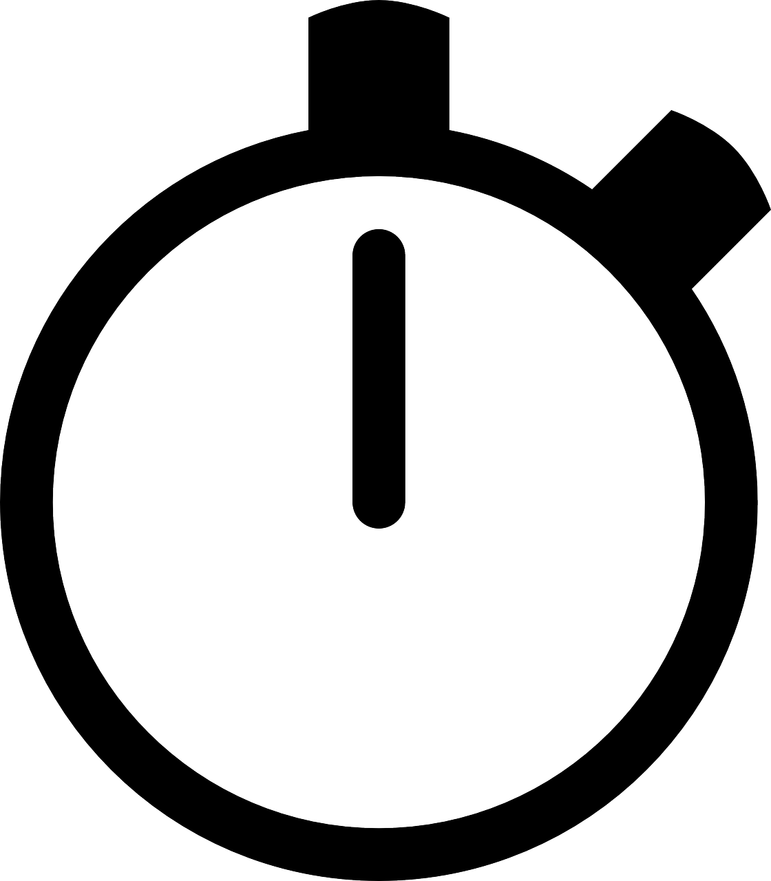 Piktograma, Chronometras, Laikrodis, Laikas, Juoda, Nemokama Vektorinė Grafika, Nemokamos Nuotraukos,  Nemokama Licenzija