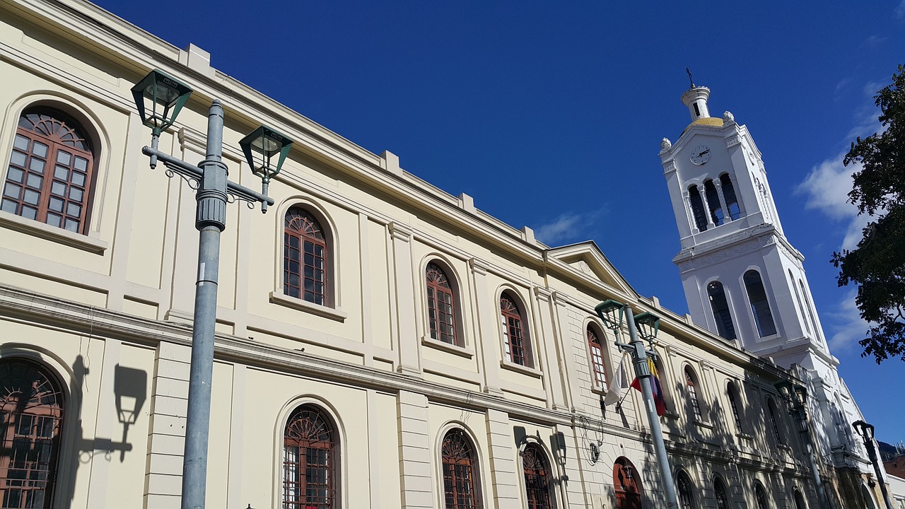Bažnyčia, Dangus Mėlynas, Architektūra, Bogota, Nemokamos Nuotraukos,  Nemokama Licenzija