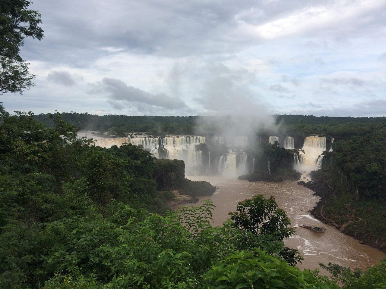 Iguazu, Krioklys, Brazilija, Gamta, Kritimo, Argentina, Unesco, Natūralus, Foz, Cataratas