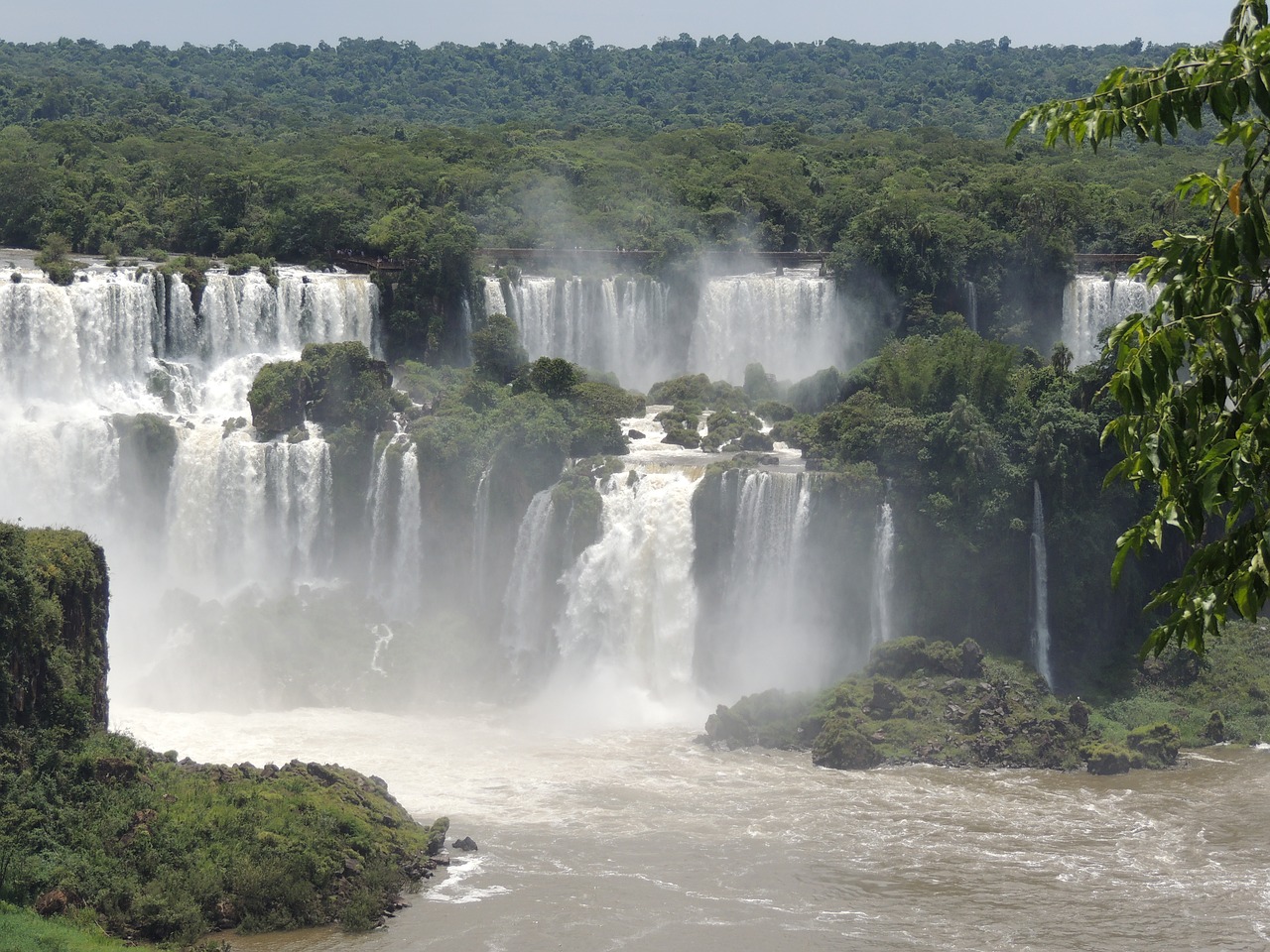 Iguazu, Brazilija, Kritimo, Gamta, Amerikietis, Kelionė, Atogrąžų, Iguacu, Upė, Iguasu