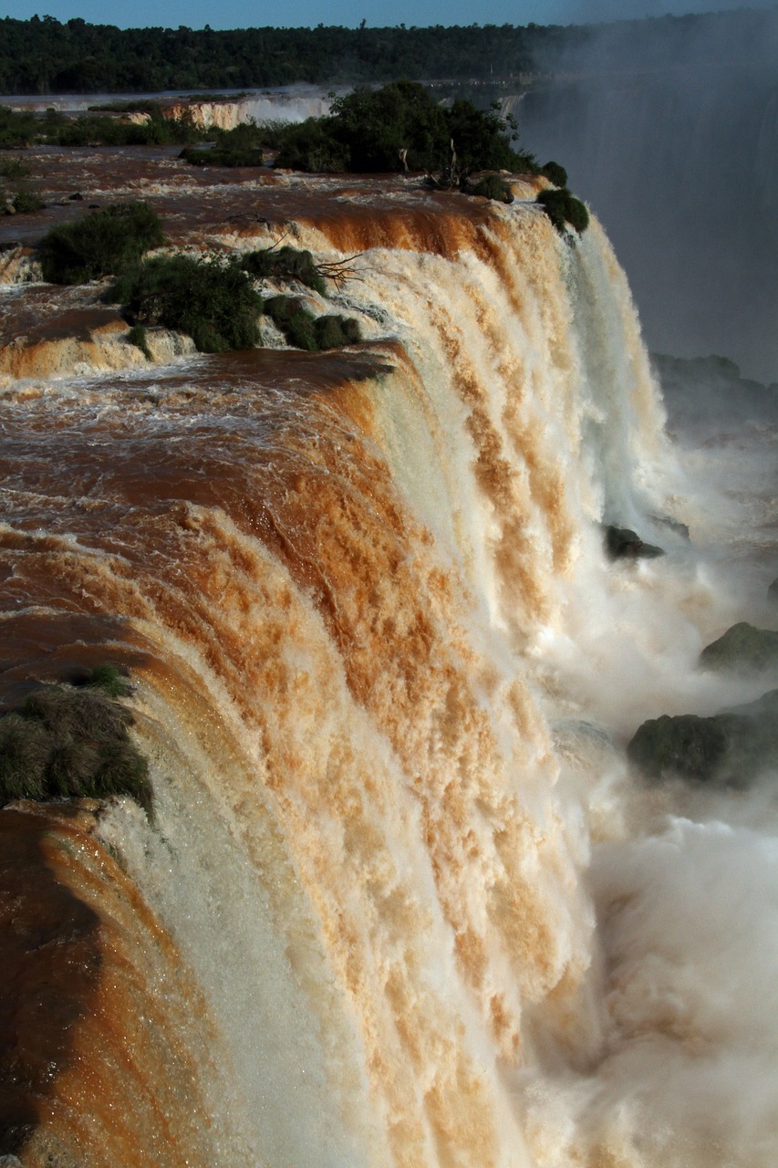 Iguazu Patenka, Kriokliai, Brazilas, Vanduo, Į Pietus, Amerikietis, Kraštovaizdis, Unesco, Cataratas, Turistinis