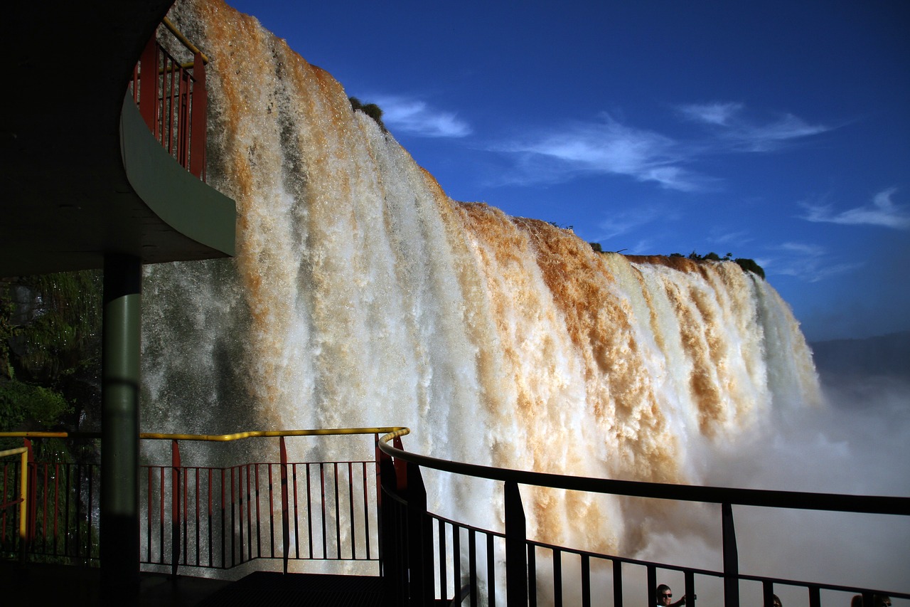 Iguazu Patenka, Kriokliai, Brazilas, Vanduo, Į Pietus, Amerikietis, Kraštovaizdis, Unesco, Cataratas, Turistinis