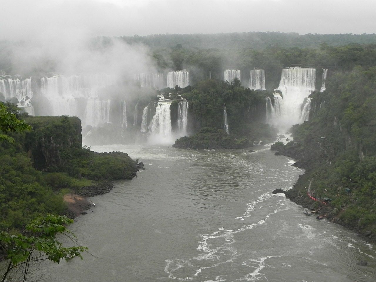 Iguazu Patenka, Brazilija, Paraná, Iguaçu Upė, Nemokamos Nuotraukos,  Nemokama Licenzija