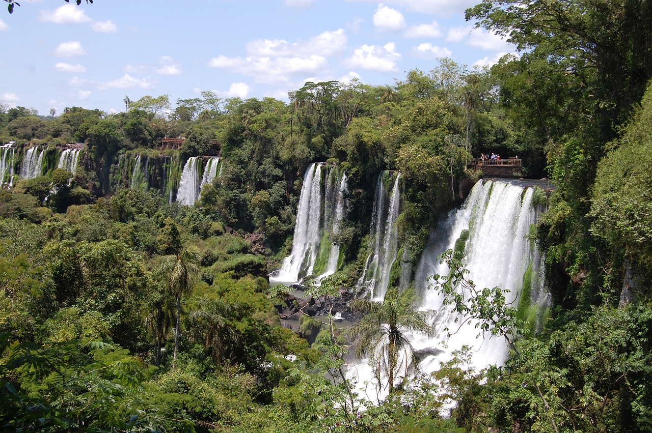 Iguazu Patenka, Pietų Amerika, Iguazu, Vanduo, Krioklys, Argentina, Brazilija, Atogrąžų, Vaizdingas, Natūralus