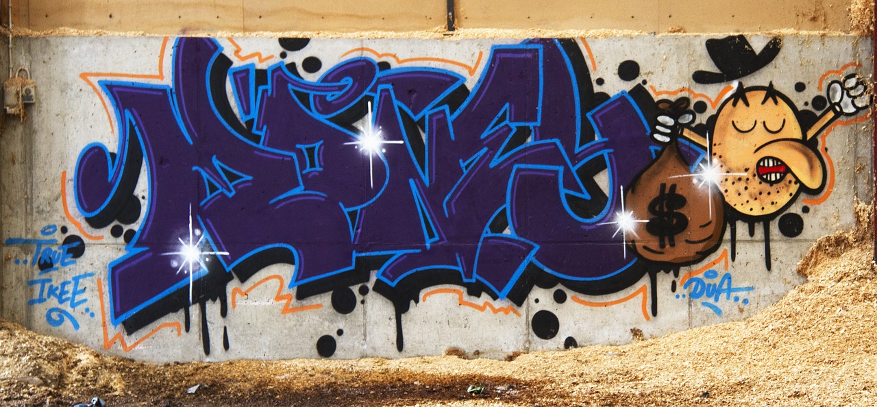 Grafiti, Dua, Glumsø, Pinigai, Ikee, Nemokamos Nuotraukos,  Nemokama Licenzija