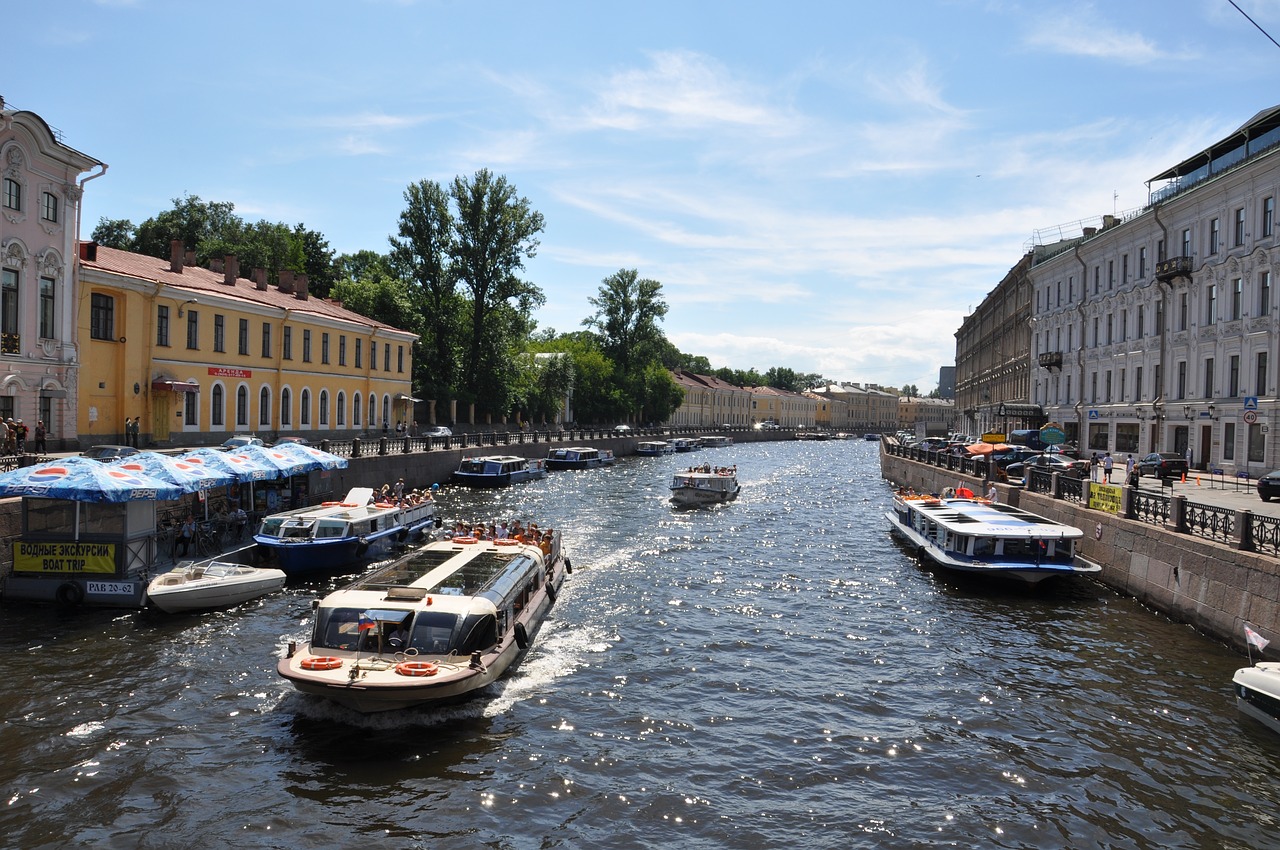 Kanalas, Sankt Peterburgas, Rusija, Nemokamos Nuotraukos,  Nemokama Licenzija