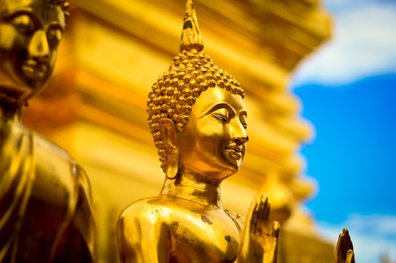 พระ, Buda, Taisyklės, Statula, Budizmas, Religija, Tailandas, Menas, Tailando Šventykla, Architektūra