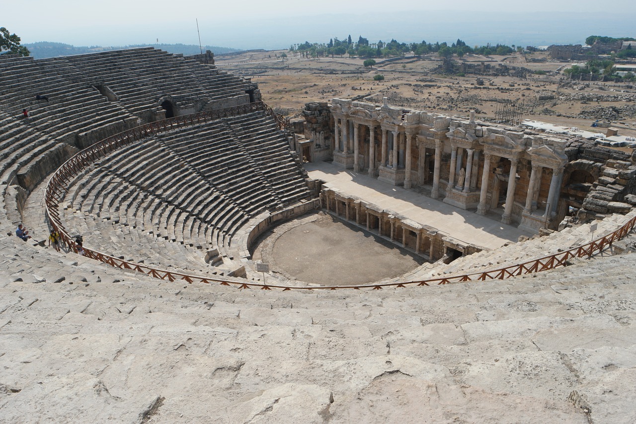 Senais Laikais, Senovės Stadionas, Stadionas, Amfiteatras, Teatras, Turkija, Hierapolis, Nemokamos Nuotraukos,  Nemokama Licenzija