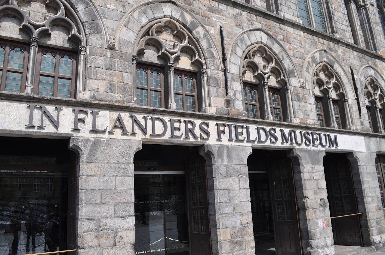 In Flanders Fields Museum, Ieper, Muziejus, Nemokamos Nuotraukos,  Nemokama Licenzija