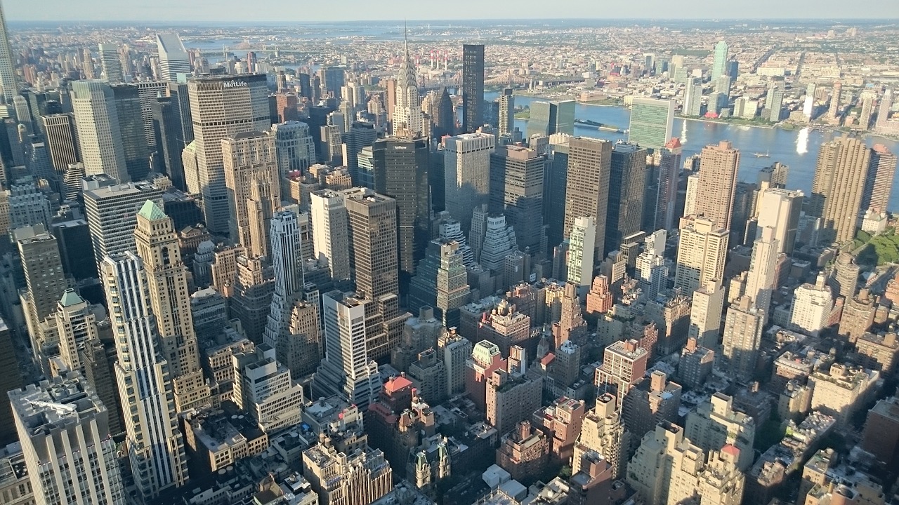 New York City, Miestas, Dangoraižiai, Panorama, Nemokamos Nuotraukos,  Nemokama Licenzija