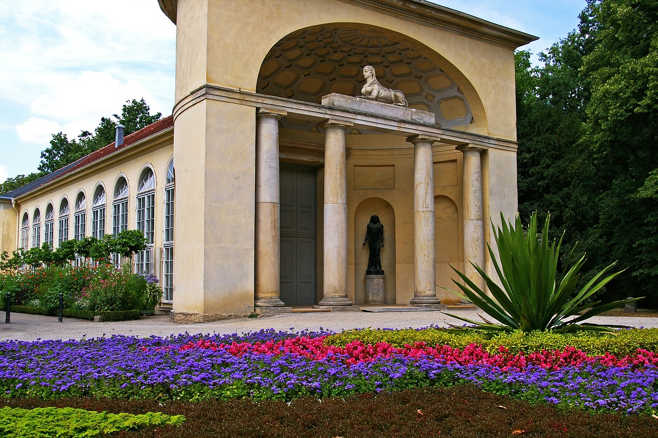 Į Naują Sodą,  Potsdamas,  Oranžerija,  Egipto Versija,  Egiptas,  Pastatyti,  Lankytinos Vietos,  Atmosferos,  Parkweg,  Istoriškai