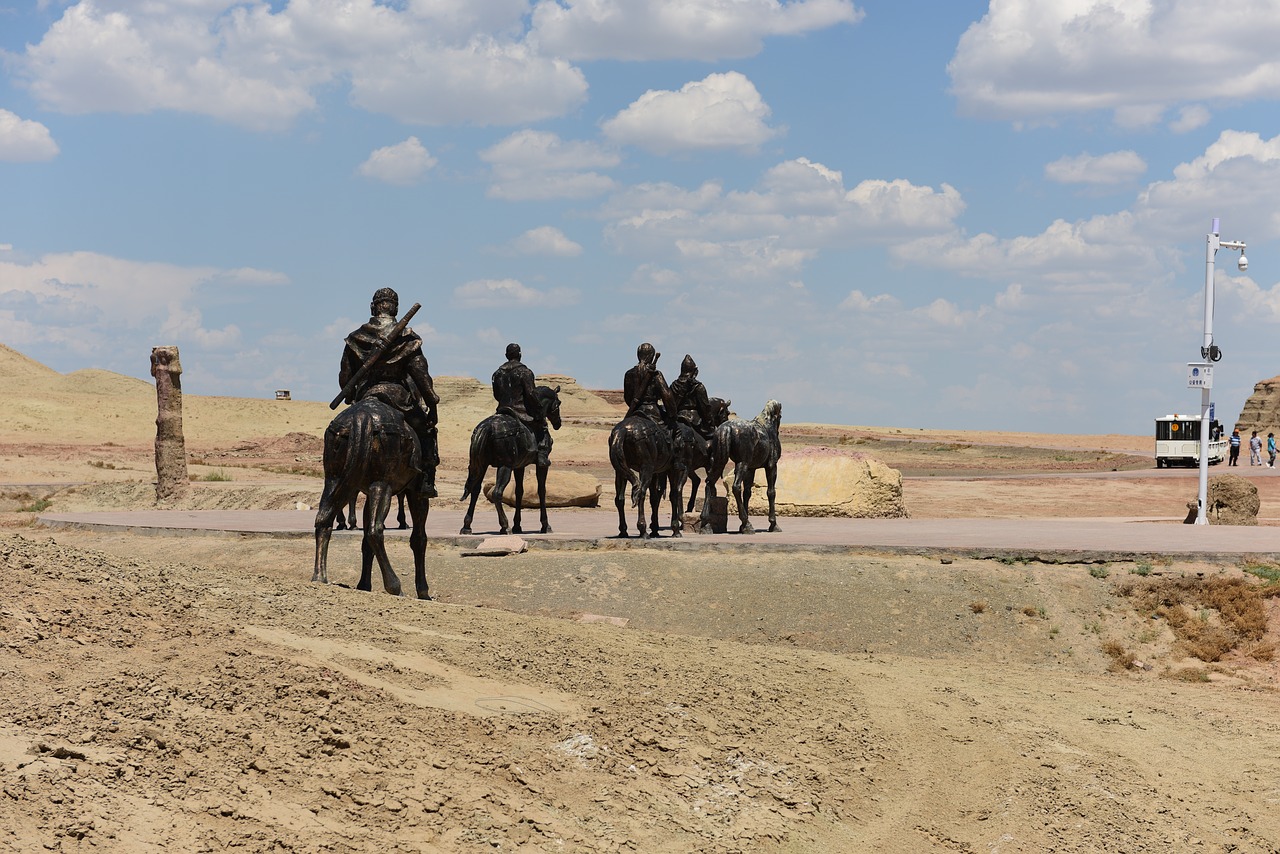 Xinjiang, Turpan, Dykuma, Laimingas Slėnio Lenktynių Trasa, Kalavijas, Septyni Kalavijai Po Tianšanu, Nemokamos Nuotraukos,  Nemokama Licenzija