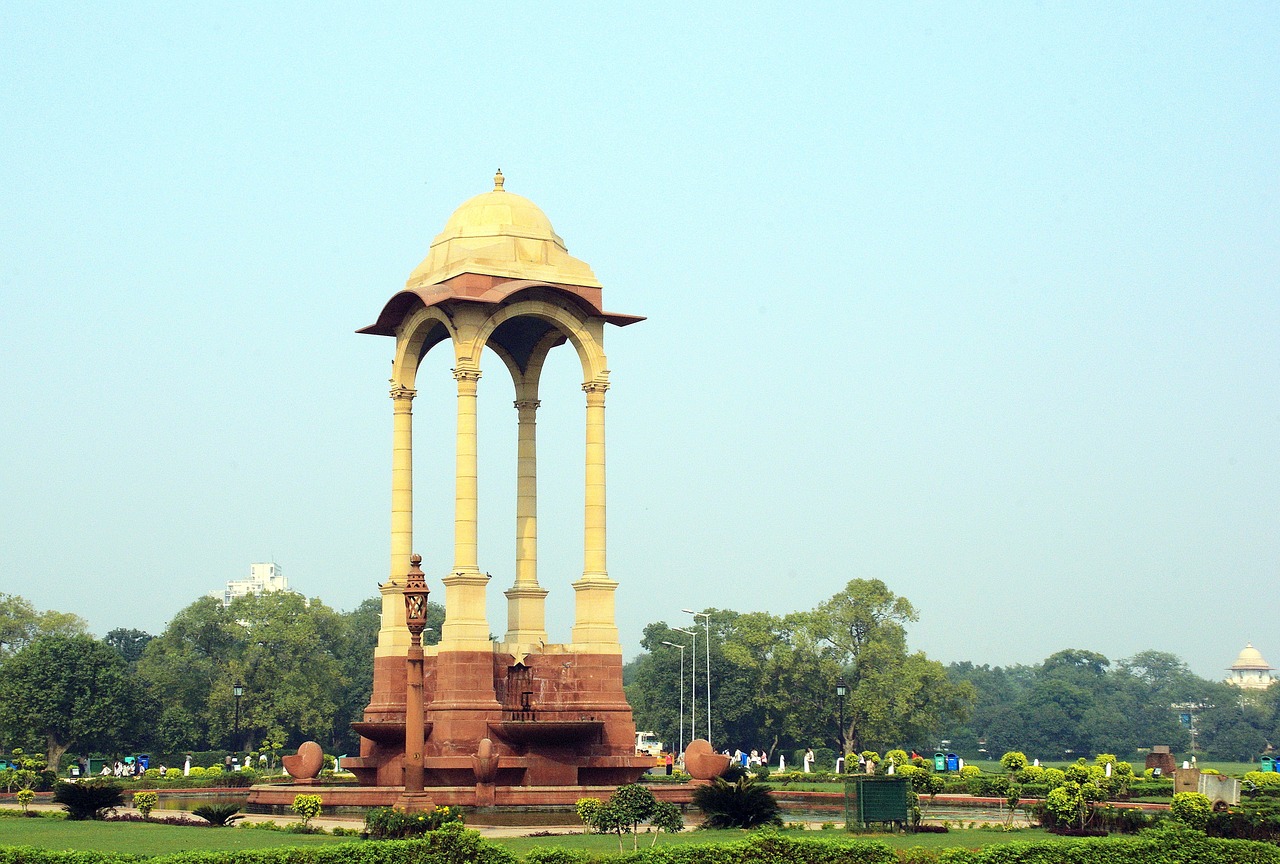 Indija, Delhi, Kioskas, Paminklas, Stulpeliai, Architektūra, Nemokamos Nuotraukos,  Nemokama Licenzija