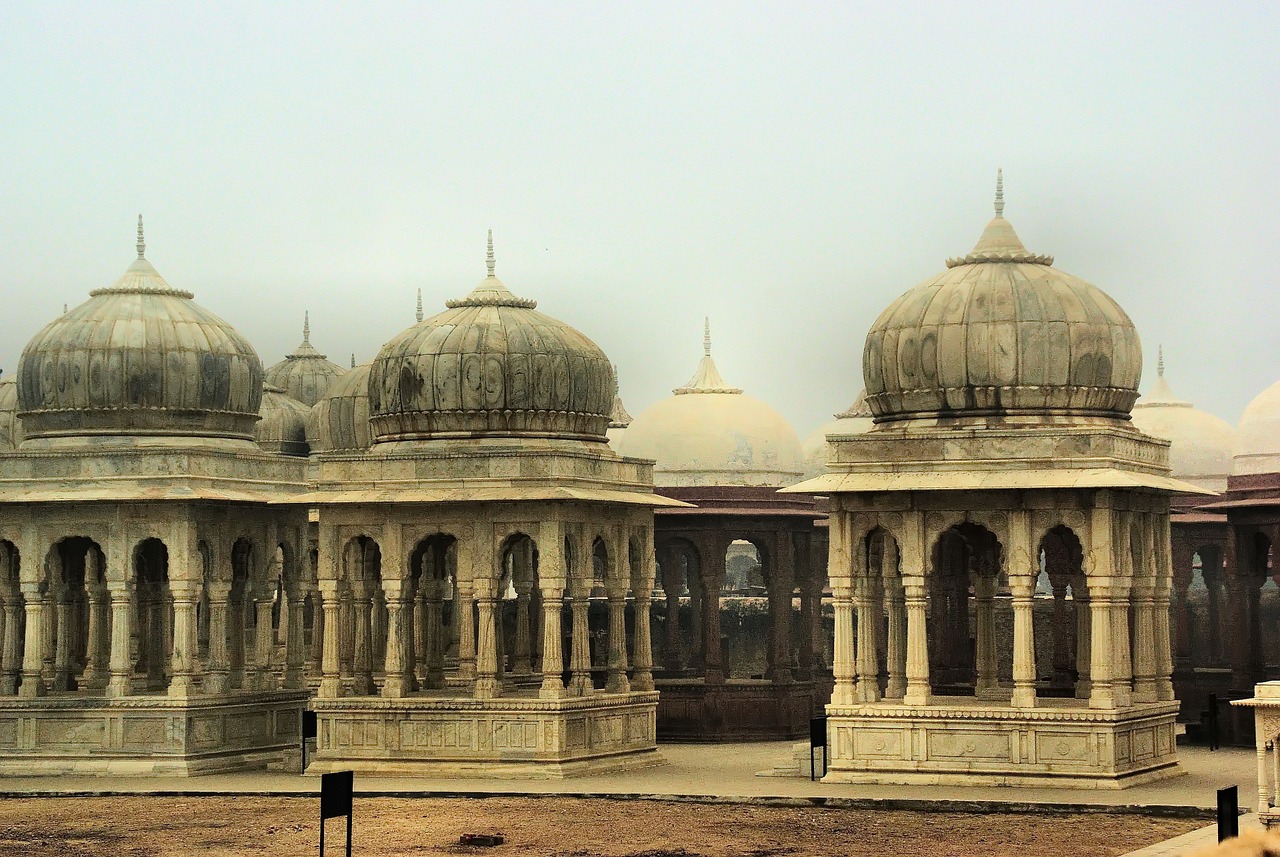 Indija, Rajasthan, Jaisalmer, Cenotafai, Kapai, Maharajah, Architektūra, Nemokamos Nuotraukos,  Nemokama Licenzija