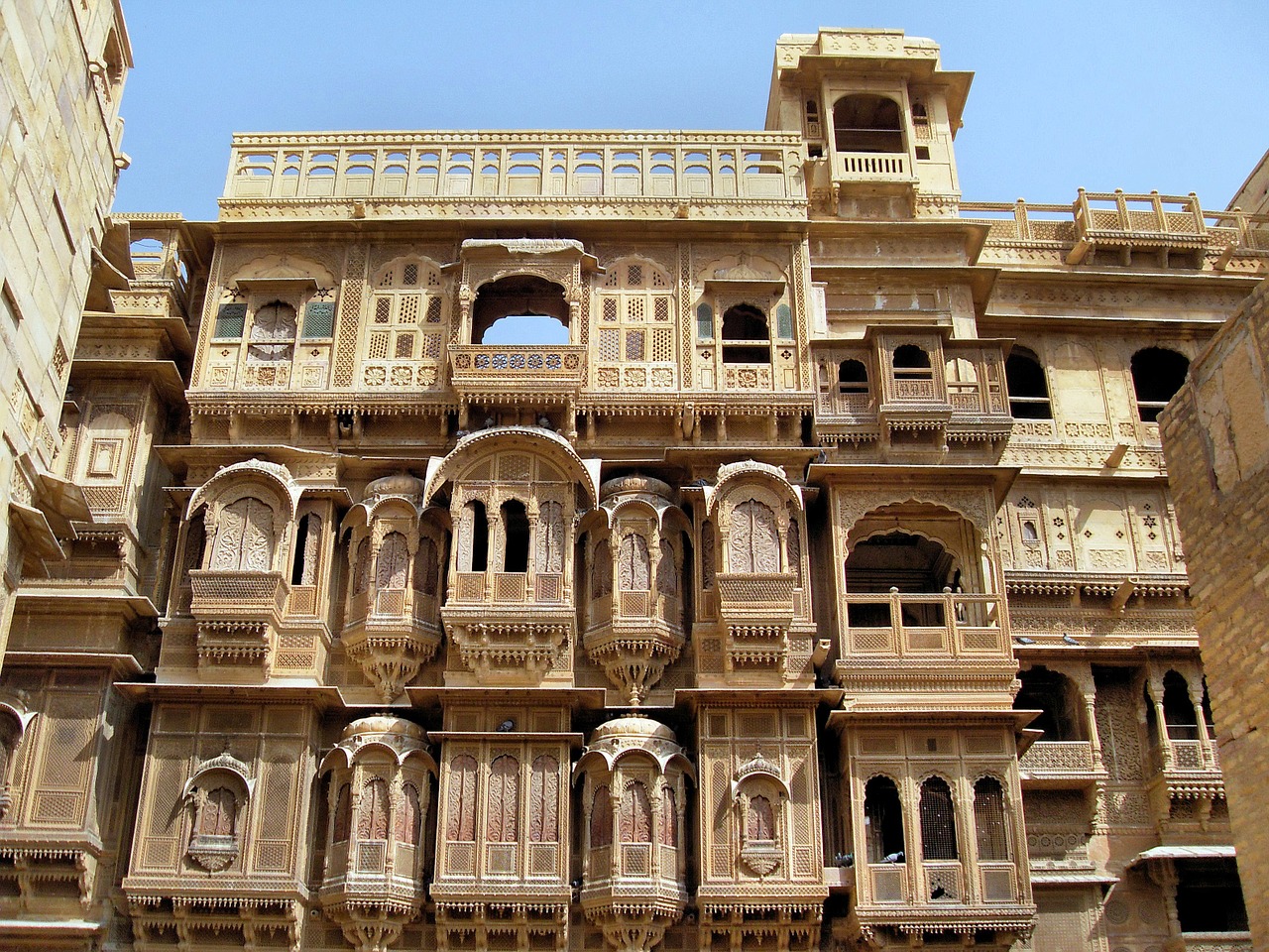 Indija, Rajasthan, Jaipur, Langai, Fasadas, Apdaila, Rūmai, Architektūra, Nemokamos Nuotraukos,  Nemokama Licenzija