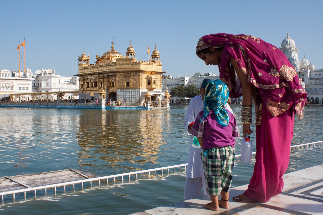 Indija, Amritsaras, Auksinė Šventykla, Nemokamos Nuotraukos,  Nemokama Licenzija