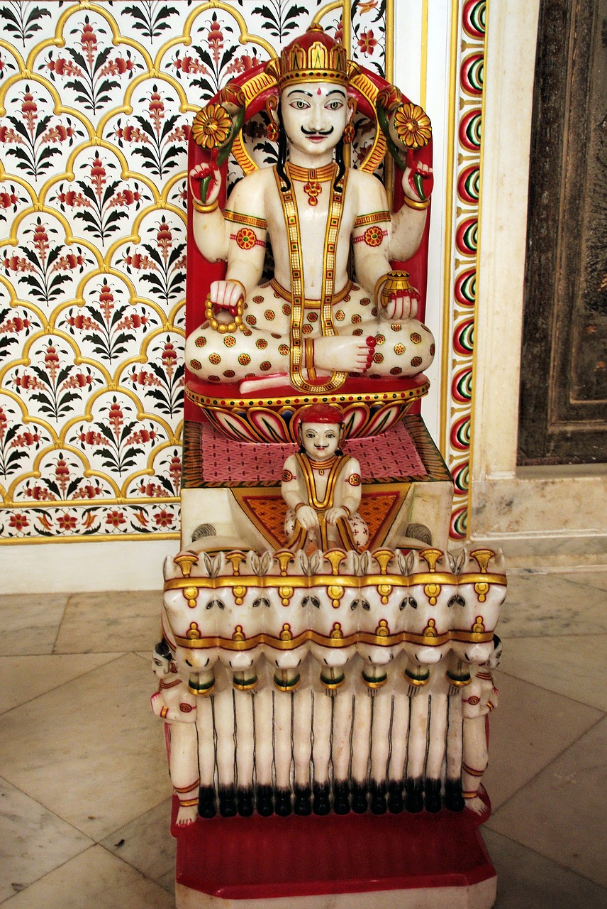 Indija, Rajasthan, Jaisalmer, Rūmai, Maharaja, Dieviškumas, Statula, Religija, Ceremonija, Marmuras