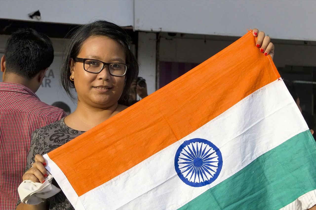 Indija, Nepriklausomumas, Trispalvis, Patriotizmas, Šalis, Nacionalinis, Respublika, Reklama, Vėliava, Nemokamos Nuotraukos