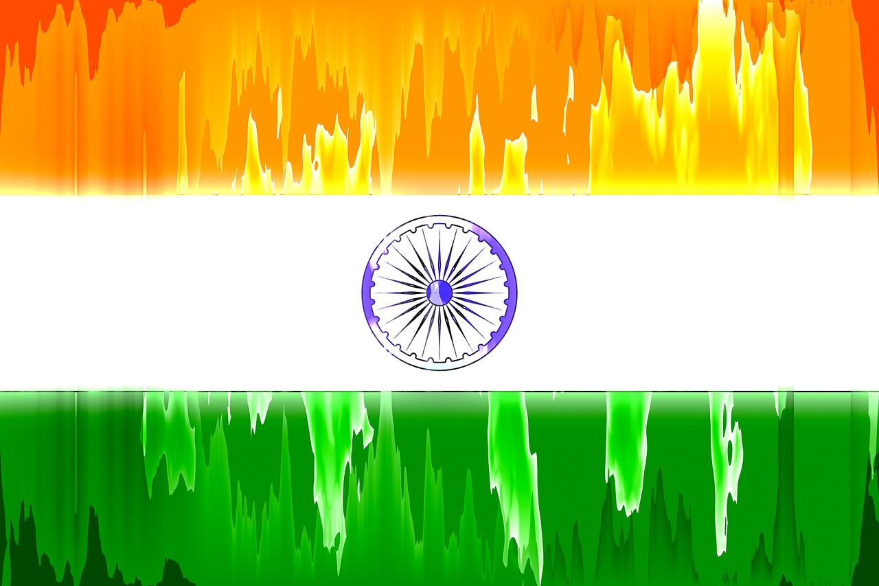 Indija,  Tautinė Vėliava,  Vėliava,  Nacionalinės Spalvos,  Pilietis,  Pasididžiavimas,  Patriotas,  Patriotizmas,  Dizainas,  Geflaggt