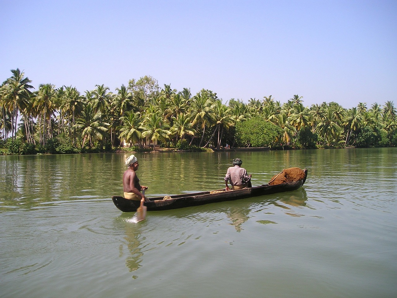 Indija, Fischer, Boot, Upė, Žuvis, Kerala, Nemokamos Nuotraukos,  Nemokama Licenzija