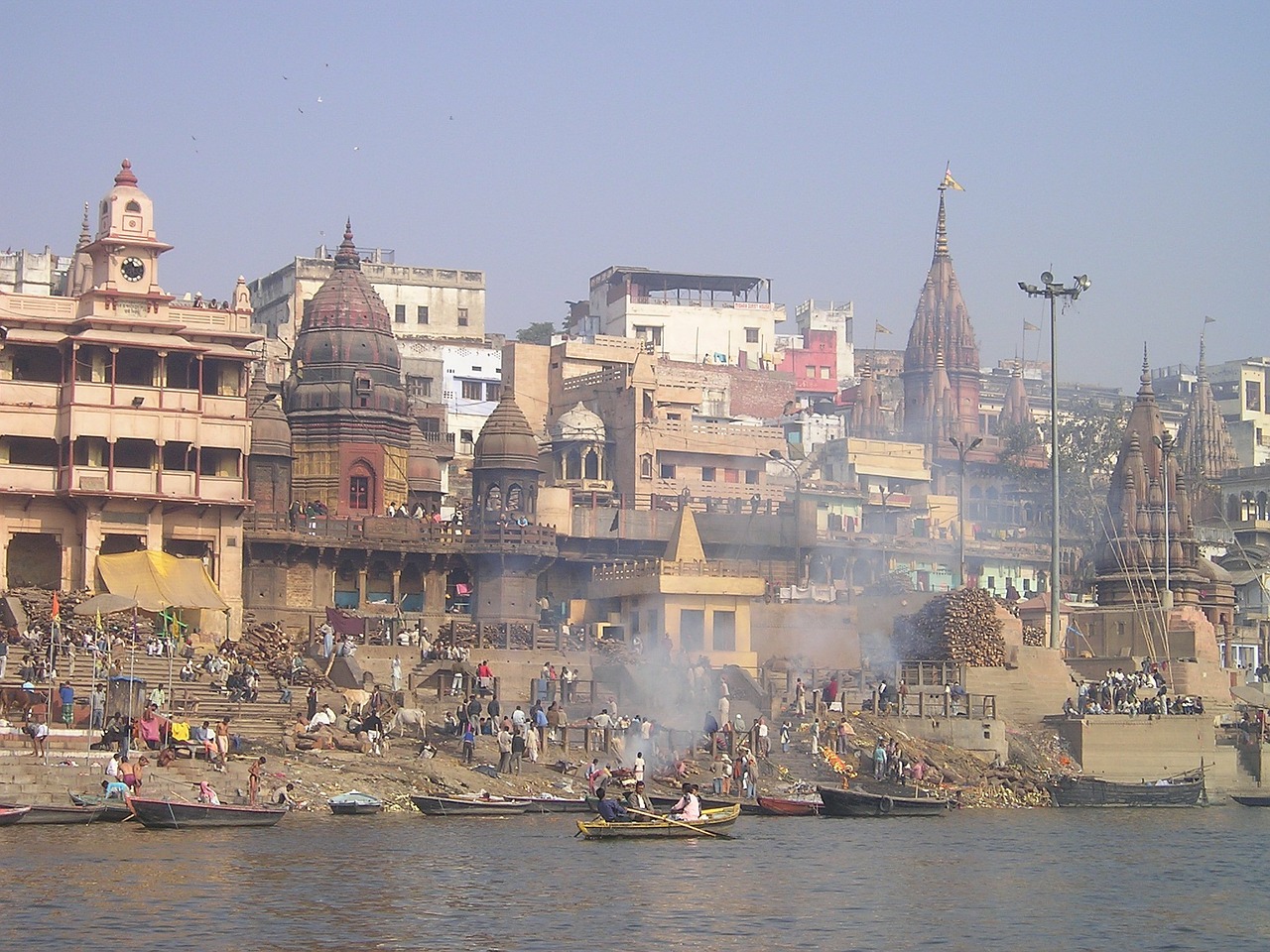 Indija, Gangas, Šventas, Upė, Deginimas, Kremavimas, Nemokamos Nuotraukos,  Nemokama Licenzija