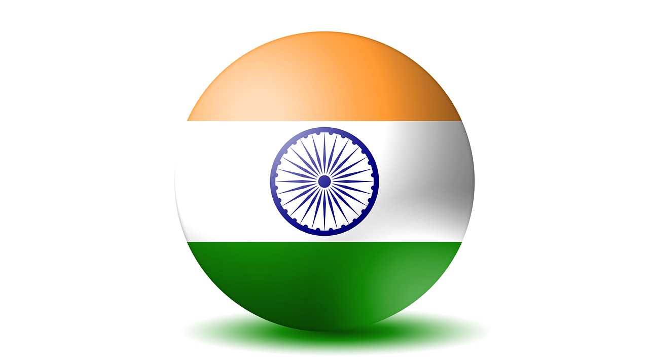 Indijos Vėliava, 3D Vėliava, Indija, 3D, Vėliava, Nacionalinis, Šalis, Reklama, United, Simbolis