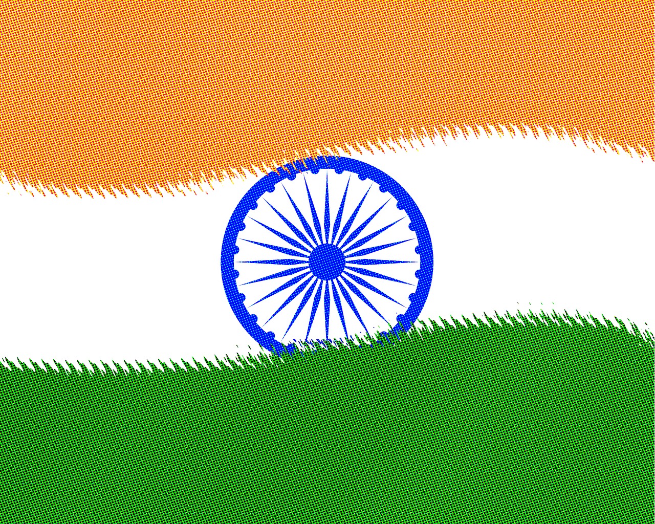 India Flag Twirl, Indijos Vėliava, Vėliava, Trijų Spalvų Vėliava, Čakra, Indija, Susuktos Vėliavos, Ripple Indijos Vėliava, Nemokamos Nuotraukos,  Nemokama Licenzija
