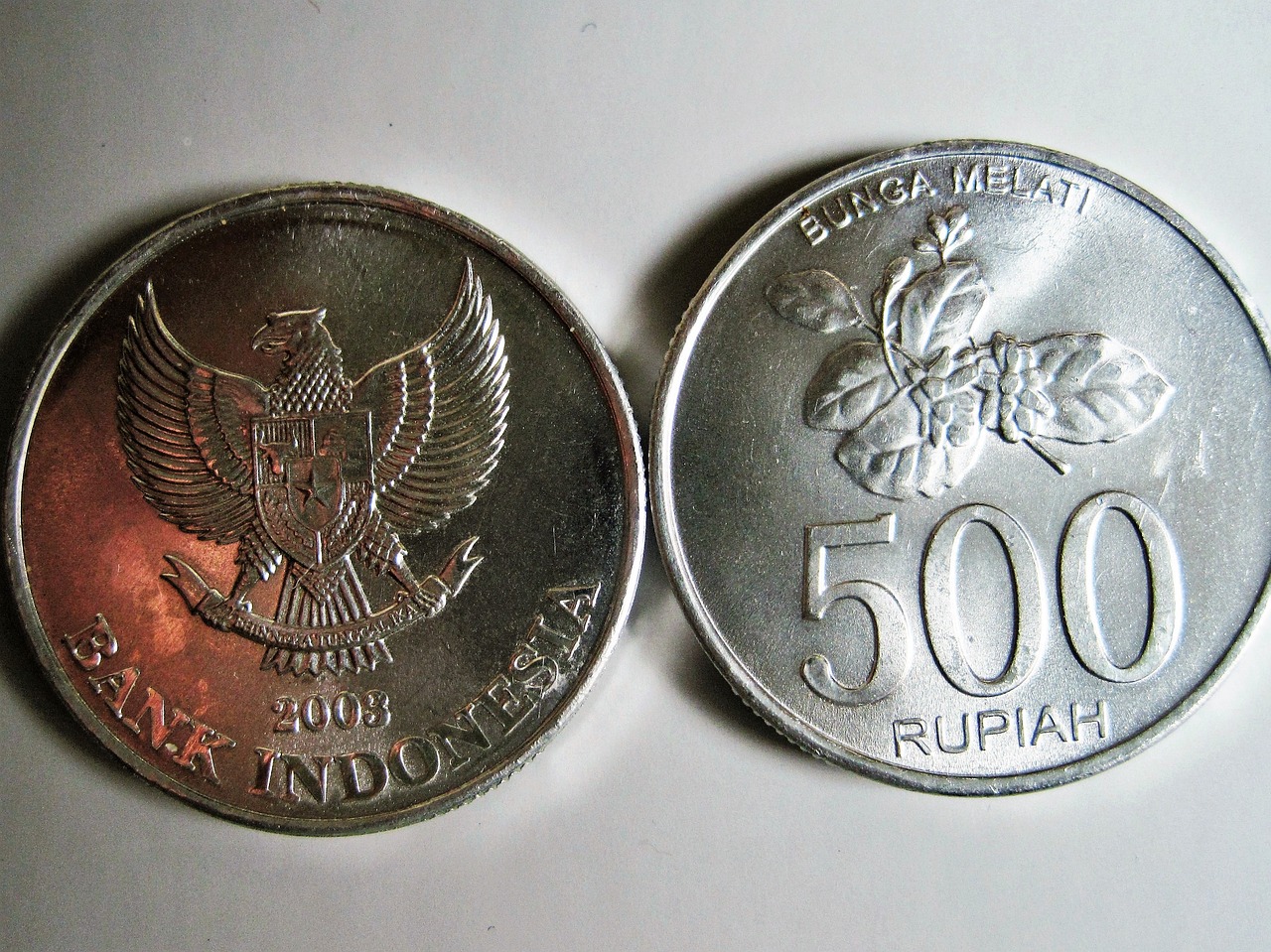Indokinijos Rupija, Indonezija, Monetos, Pinigai, Valiuta, Metaliniai Pinigai, Pinigai Ir Pinigų Ekvivalentai, Indonezija, 500 Rupija, Pinigai